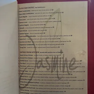 Menu page 2