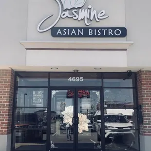 outside