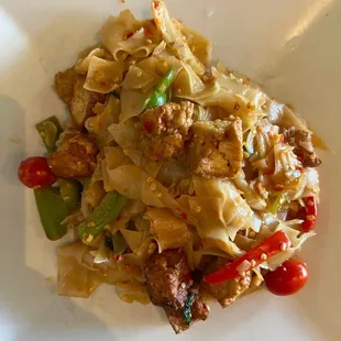 Pad Kee Mao Dinner