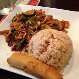 Chicken with garlic sauce