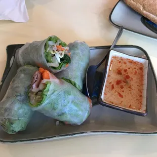 Pork spring roll