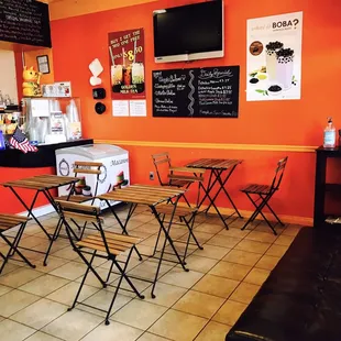 love to order their drinks and sit hang out with my friends