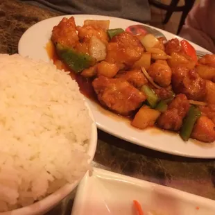 Sweet and Sour Chicken
