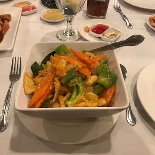 Thai Panang curry chicken