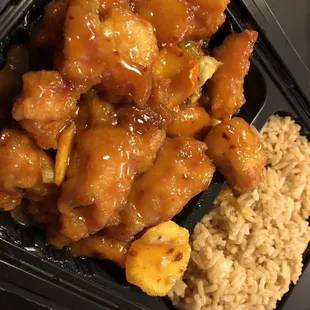 Orange chicken