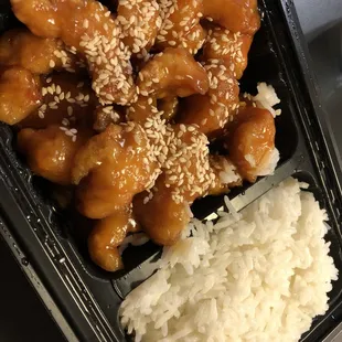 Sesame chicken
