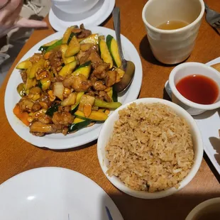 Almond chicken,  fantastic!