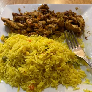 Chicken Shawarma Plate