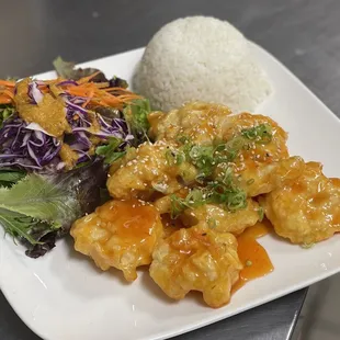 Orange shrimp