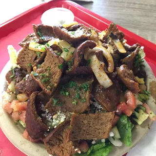 Beef and Lamb Gyro Salad