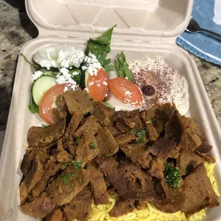 Beef and Lamb Gyro Plate