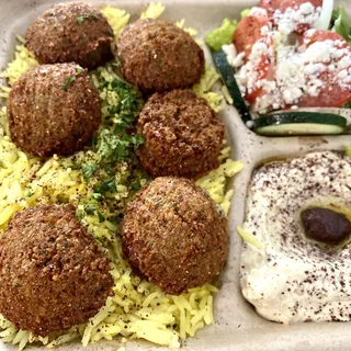 Mediterranean Falafel Plate