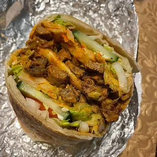 Lamb Shawarma Wrap