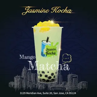 Mango Matcha Smoothies