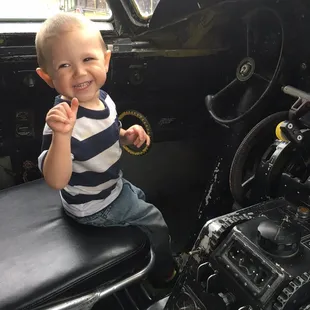 Playing and learning at the children's museum today in Seminole, Oklahoma.