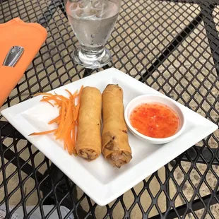 Crispy Spring Rolls Lunch