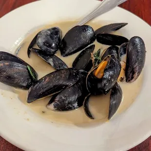 Green Curry Mussels