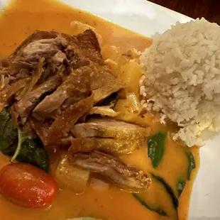 Pineapple Curry Duck