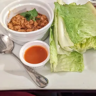 Oriental Lettuce Wrap