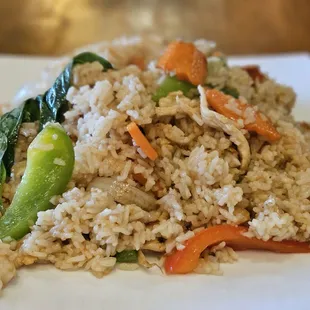 Basil fried rice.