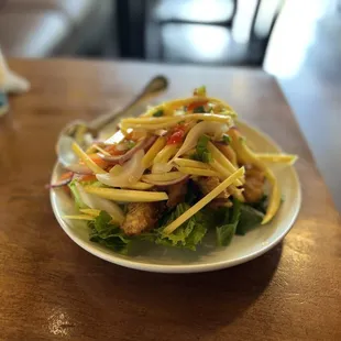 Mango salad w/ telapia