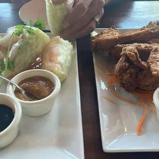 Fresh Shrimp Spring Rolls
