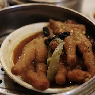 Chicken Feet with Black Bean Sauce