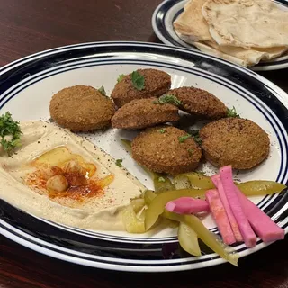 3. Falafel with Pita Bread