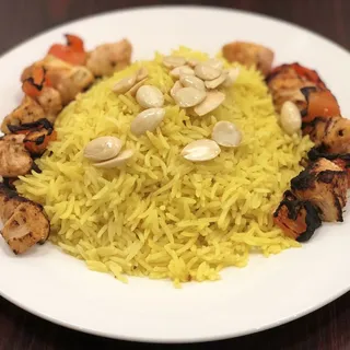 9. Shish Rice Plate