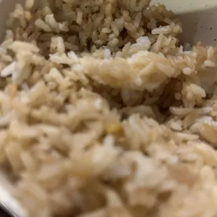 "Brown" rice