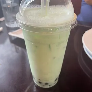 Honey Dew Bobba Tea