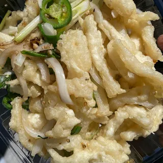 Dry Garlic Calamari