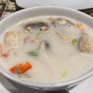 Coconut chicken soup