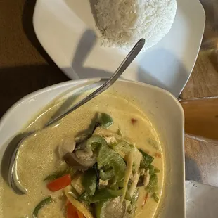 Green Curry with Chicken