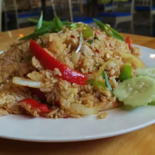 Curry Basil Fried Rice