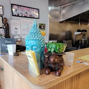interior, sushi and sashimi