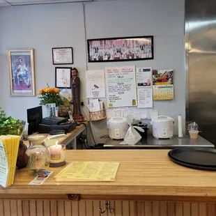 interior, sushi and sashimi