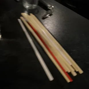 We ask for chopsticks and here what he bring out for us ????