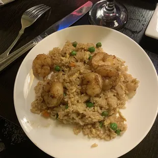 Shrimp fried rice