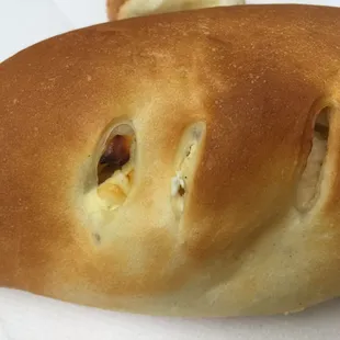 Top view. Stuffed w cream cheese and jalapeño