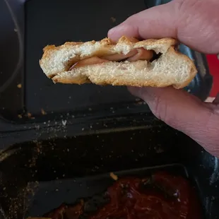 Turkey bacon jam panini