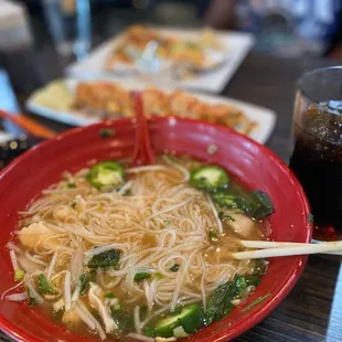 Pho with chicken