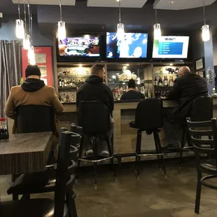 Bar area.