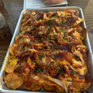 Brisket nachos
