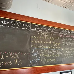 Todays specials