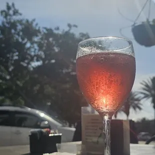 Cranberry mimosa
