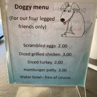 For our 4-legged friends!