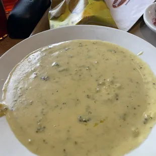 Bowl Broccoli Cheese Soup
