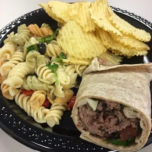 We had a catered office luncheon today for 80 people