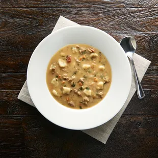 Chicken Sausage &amp; Gnocchi Soup